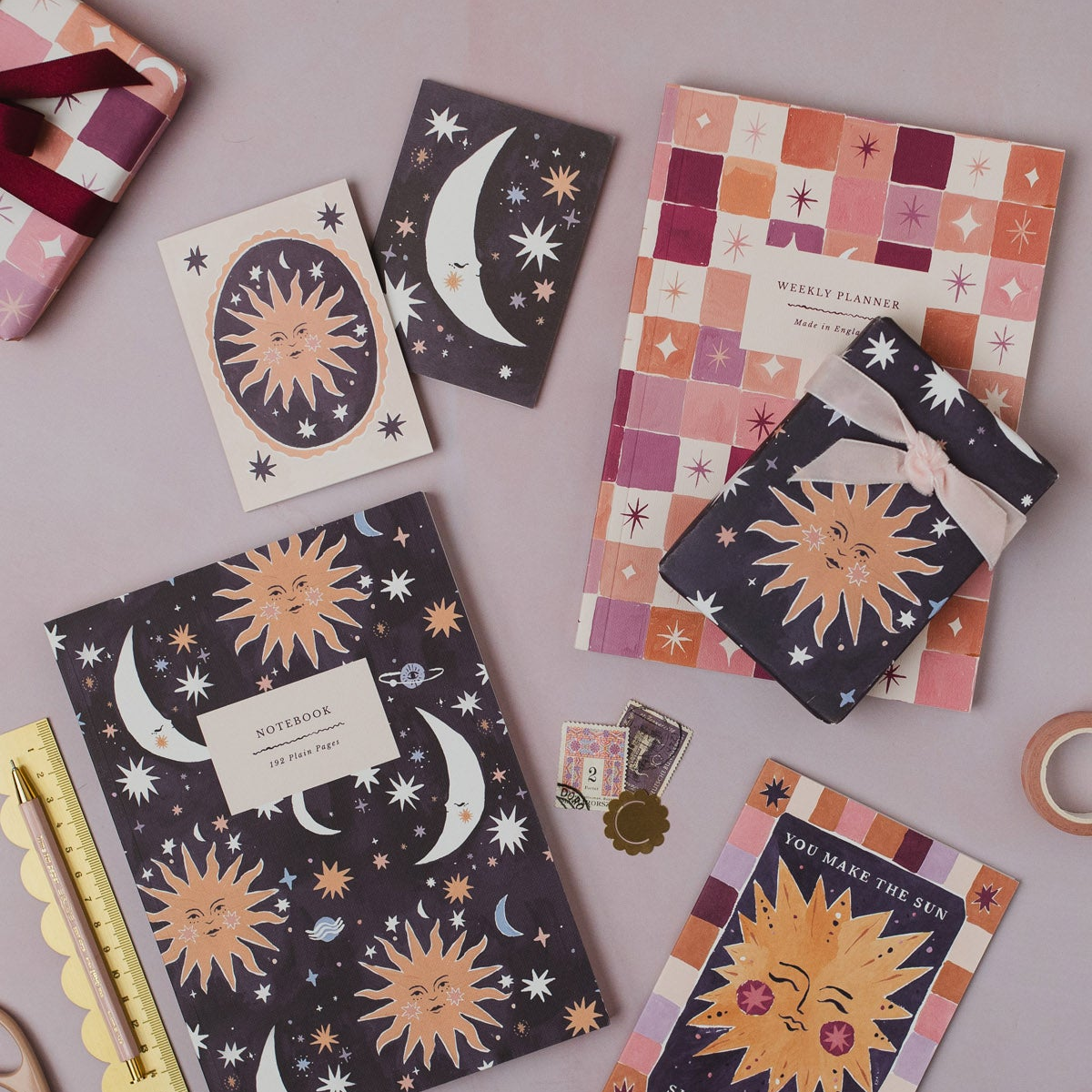 Sun And Moon Notebook