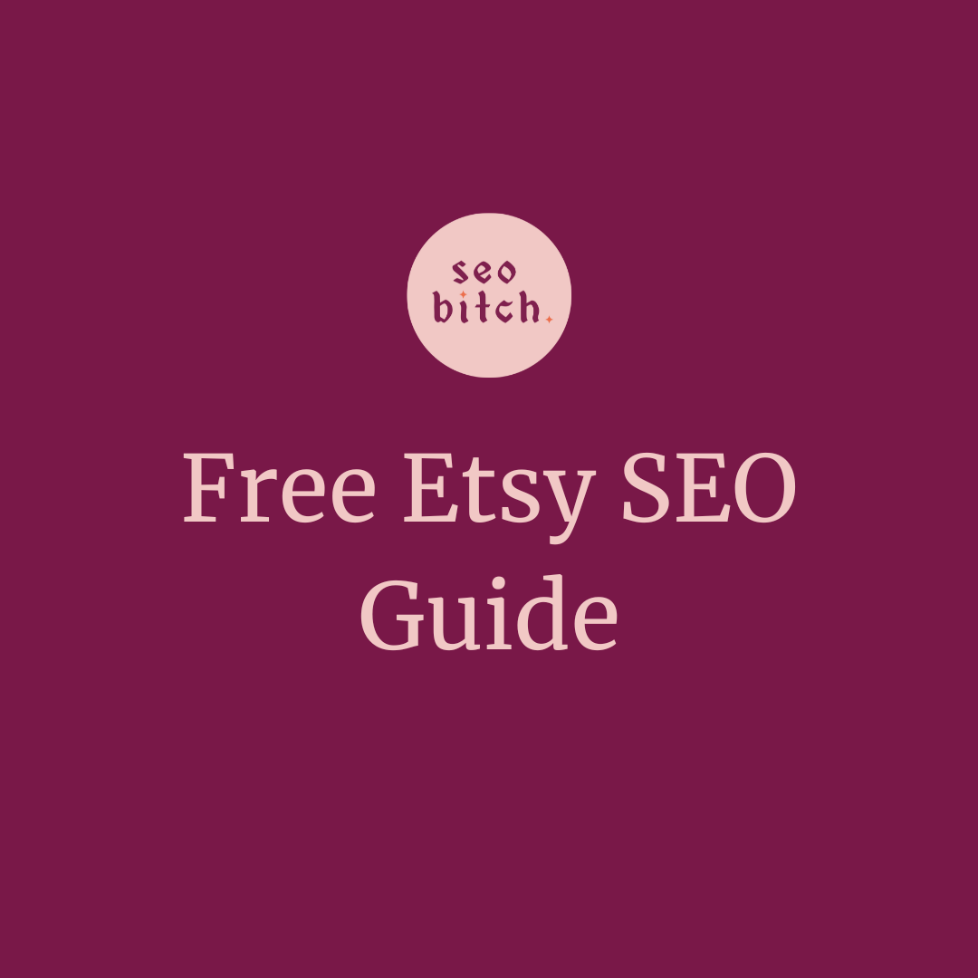 Free Etsy SEO Guide