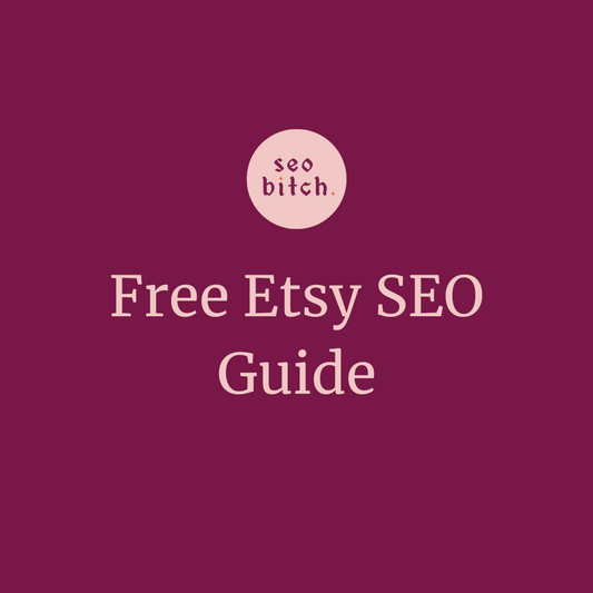 Free Etsy SEO Guide