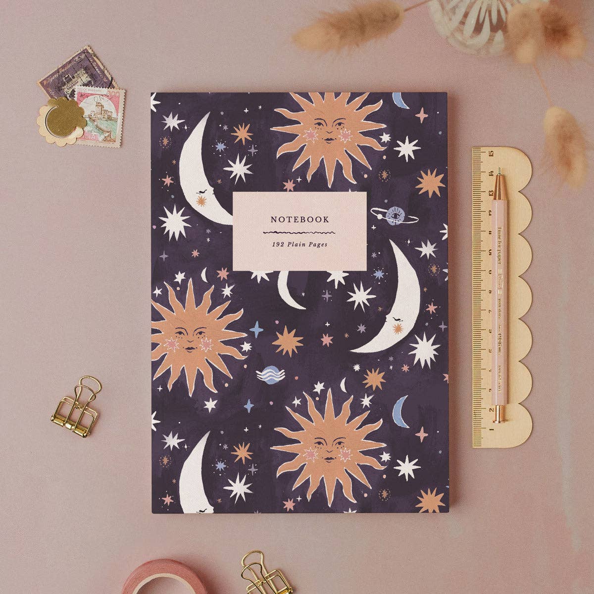 Sun And Moon Notebook