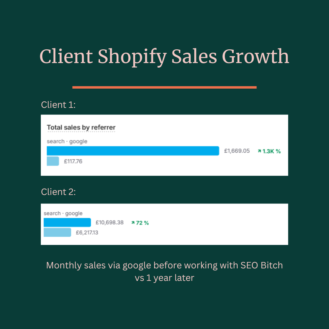 SEO Audit results